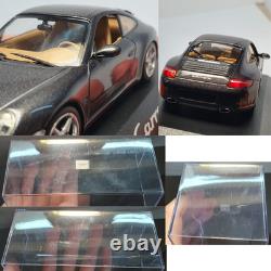 1/43 Dealer Porsche 911 Carrera (997) Grey 2007 Diecast Toy Car Minichamps Rare