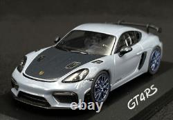 1/43 Porsche 714 Cayman GT4 RS 982 Artic Grey Model Car by Spark WAP0200010NGT4