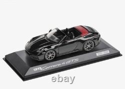 1/43 Porsche 911 992.2 Carrera GTS Cabriolet Black by Minichamps WAP0200290SCPE