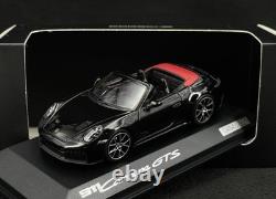 1/43 Porsche 911 992.2 Carrera GTS Cabriolet Black by Minichamps WAP0200290SCPE