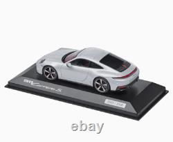 1/43 Porsche 911 992.2 Carrera S 2024 Ice Grey Model Car by Spark WAP0200210T911