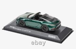 1/43 Porsche 911 992.2 Targa 4 GTS Open 2024 Green Model by Spark WAP0201080STRG