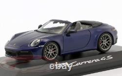 1/43 Porsche 911 992 Carrera 4S Top Open 2019 Diecast by Minichamps WAP0201730K