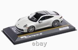 1/43 Porsche 911 992 Carrera S 2023 (White) Diecast by Minichamps WAP0200410SKAE