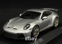 1/43 Porsche 911 (992) GT3 Coupe 2020 by Minichamps Silver 410069204 Limited ED