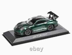 1/43 Porsche 911 992 GT3 RS 2022 Racing Green Model Car by Spark WAP0202100TGT3