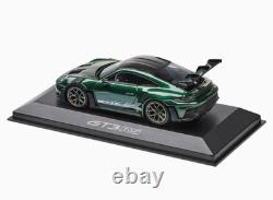 1/43 Porsche 911 992 GT3 RS 2022 Racing Green Model Car by Spark WAP0202100TGT3