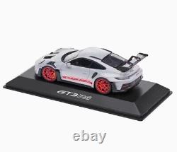 1/43 Porsche 911 992 GT3 RS Ice Grey Resin Model Car by Spark WAP0201530P001