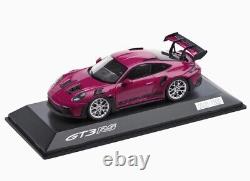 1/43 Porsche 911 992 GT3 RS Rubystone Red Model Dealer Edition WAP0202790RGT3