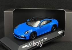 1/43 Porsche 911 Carrera 4 GTS 992 Shark Blue Model by Minichamps WAP0200440PGTS