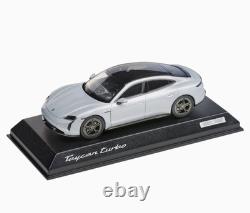 1/43 Porsche Taycan Turbo (J1 PA) 2024 Ice Grey Metallic Norev WAP0201010STTB