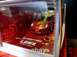 1/64 Inno64 LBWK Porsche 911 (997) GT3 2022 Chinese New Year Tiger withfigure