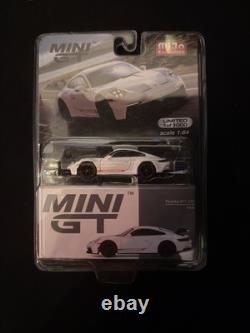 1/64 Mini Gt Mijo Exclusives Porsche 911 (992) Gt3 White 1 Of 3000 1/64 Mini Gt Mijo Exclusives Porsche 911 (992) Gt3 White 1 Of 3000