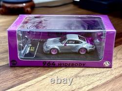1/64 RAW CHASE CM Model Indonesia Exclusive Porsche RWB 964 Pink Metallic