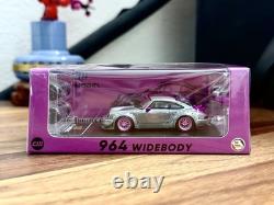 1/64 RAW CHASE CM Model Indonesia Exclusive Porsche RWB 964 Pink Metallic