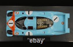 118 1969 Porsche 917 LH Presentation GULF Diecast Car Model Car Collector Car