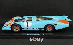 118 1969 Porsche 917 LH Presentation GULF Diecast Car Model Car Collector Car