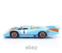118 1969 Porsche 917 LH Presentation GULF Diecast Car Model Car Collector Car