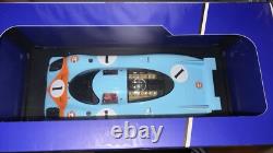 118 1969 Porsche 917 LH Presentation GULF Diecast Car Model Car Collector Car