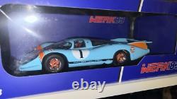 118 1969 Porsche 917 LH Presentation GULF Diecast Car Model Car Collector Car