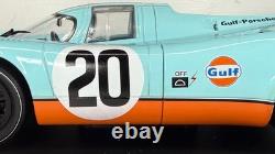 118 1970 Porsche 917 K #20 Steve McQueen 24h Le Mans Gulf Diecast Model Car
