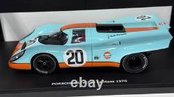 118 1970 Porsche 917 K #20 Steve McQueen 24h Le Mans Gulf Diecast Model Car