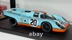 118 1970 Porsche 917 K #20 Steve McQueen 24h Le Mans Gulf Diecast Model Car