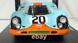 118 1970 Porsche 917 K #20 Steve McQueen 24h Le Mans Gulf Diecast Model Car