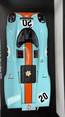 118 1970 Porsche 917 K #20 Steve McQueen 24h Le Mans Gulf Diecast Model Car