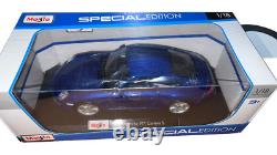 118 2005 Porsche 911 Carrera S Maisto Coupe Diecast Car Model Car Blue