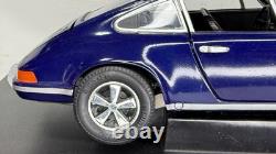 118 Eagle's Race 1973 Porsche 911 Carrera 2.4 Blue Diecast Model Car