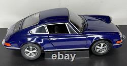 118 Eagle's Race 1973 Porsche 911 Carrera 2.4 Blue Diecast Model Car