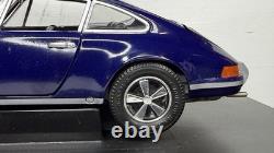 118 Eagle's Race 1973 Porsche 911 Carrera 2.4 Blue Diecast Model Car