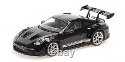 118 MINICHAMPS 2023 PORSCHE 911 992 GT3 RS black silver rims L. E. 300 pcs