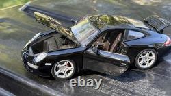 118 Maisto 2005 Porsche 911 Carrera S Black Coupe Diecast Model Car