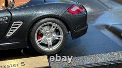 118 Maisto Porsche Boxster S 2008 Agate Gray Metallic Diecast Model Car