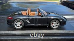 118 Maisto Porsche Boxster S 2008 Agate Gray Metallic Diecast Model Car