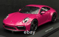 118 Minichamps 2020 Porsche 911 Carrera 4 GTS PTS Rubystar Red Diecast Car