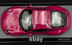 118 Minichamps 2020 Porsche 911 Carrera 4 GTS PTS Rubystar Red Diecast Car