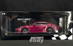 118 Minichamps 2020 Porsche 911 Carrera 4 GTS PTS Rubystar Red Diecast Car