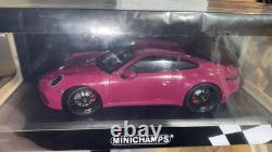 118 Minichamps 2020 Porsche 911 Carrera 4 GTS PTS Rubystar Red Diecast Car