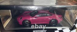118 Minichamps 2020 Porsche 911 Carrera 4 GTS PTS Rubystar Red Diecast Car