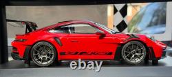 118 Minichamps Porsche 911 (992) GT3 RS Red Diecast Model Car Limited #1 of 300