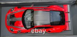 118 Minichamps Porsche 911 (992) GT3 RS Red Diecast Model Car Limited #1 of 300