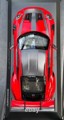 118 Minichamps Porsche 911 (992) GT3 RS Red Diecast Model Car Limited #1 of 300