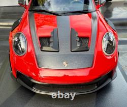118 Minichamps Porsche 911 (992) GT3 RS Red Diecast Model Car Limited #1 of 300