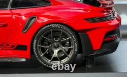 118 Minichamps Porsche 911 (992) GT3 RS Red Diecast Model Car Limited #1 of 300
