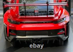 118 Minichamps Porsche 911 (992) GT3 RS Red Diecast Model Car Limited #1 of 300