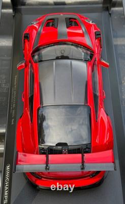 118 Minichamps Porsche 911 (992) GT3 RS Red Diecast Model Car Limited #1 of 300