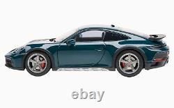 118 NOREV 2023 PORSCHE 911 992 Dakar fjord green opening doors hood DEALER ED